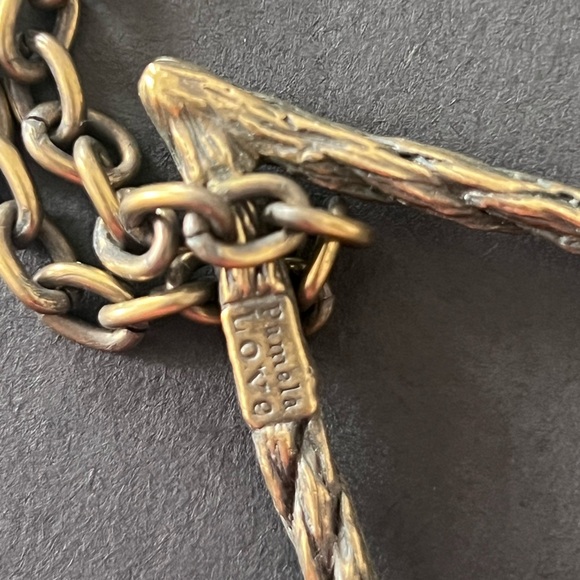 Pamela Love *rare* Large Geometric Arrow Shaped Pendant Necklace - Picture 3 of 3